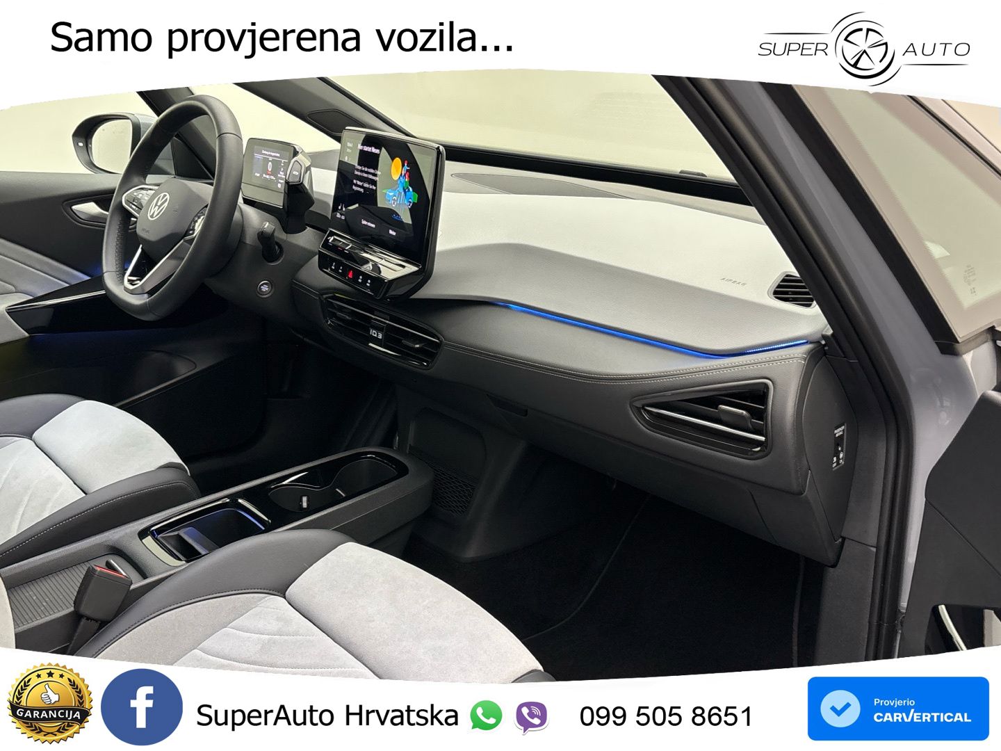 Volkswagen ID.3 Pro 62 kWh (204 KS) LED+GR SJED+ACC
