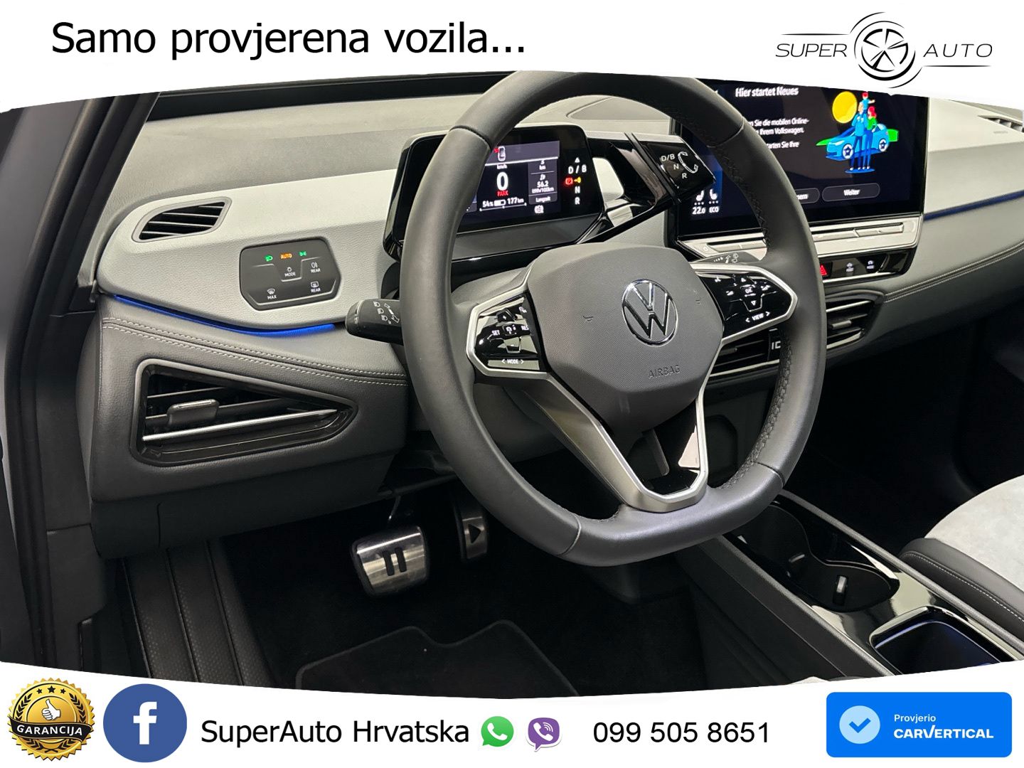 Volkswagen ID.3 Pro 62 kWh (204 KS) LED+GR SJED+ACC