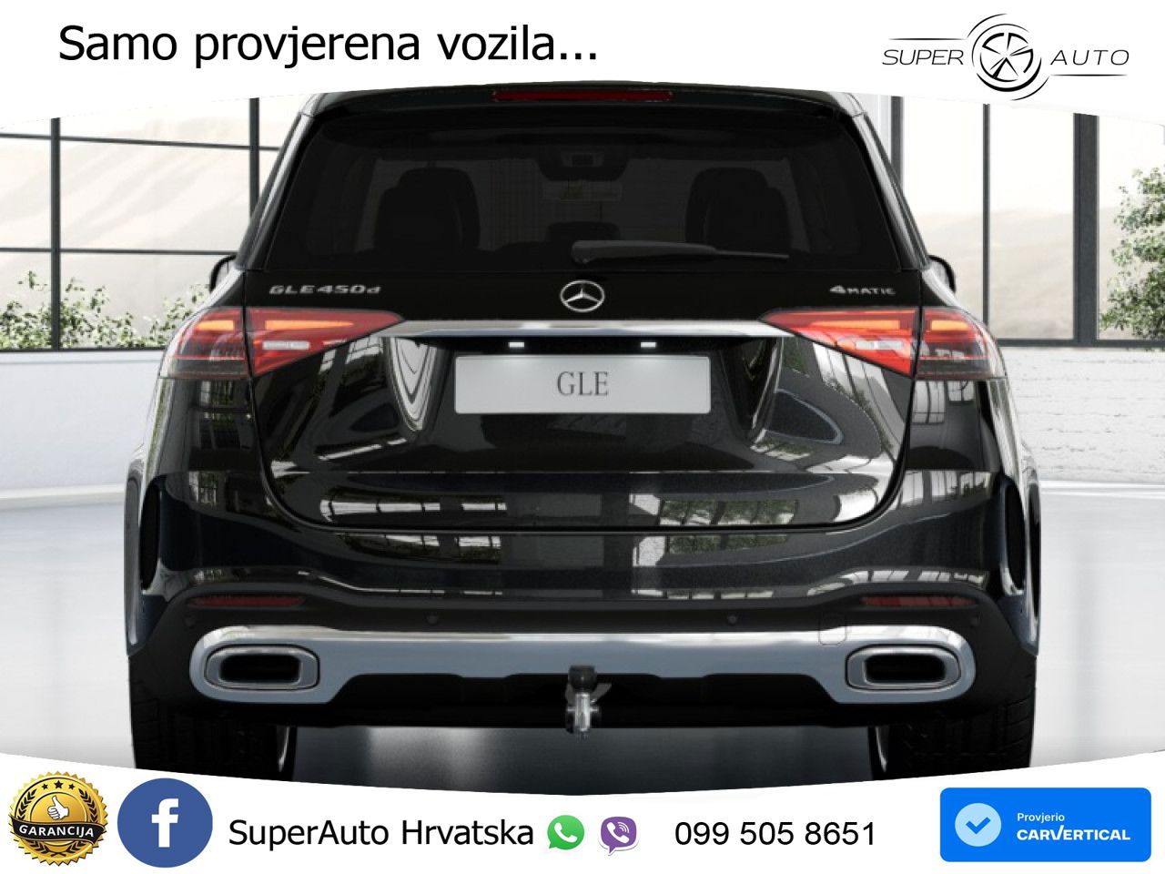 Mercedes GLE 450d (367 KS) EQ Boost 4MATIC 9G-TRONIC AMG LED+GR SJED+ACC