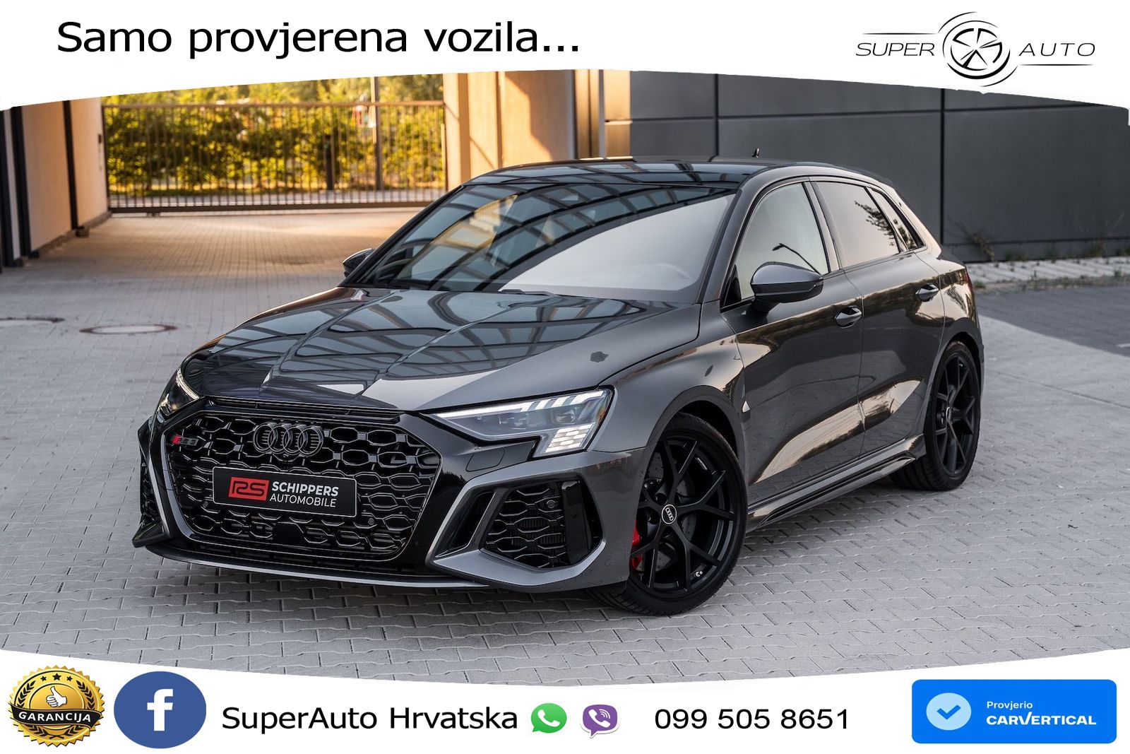Audi RS3 Sportback 2.5 TFSI (400 KS) quattro S tronic LED+GR SJED+ACC