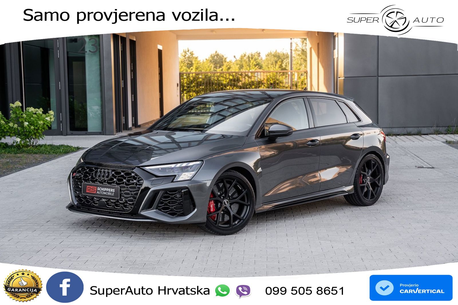 Audi RS3 Sportback 2.5 TFSI (400 KS) quattro S tronic LED+GR SJED+ACC