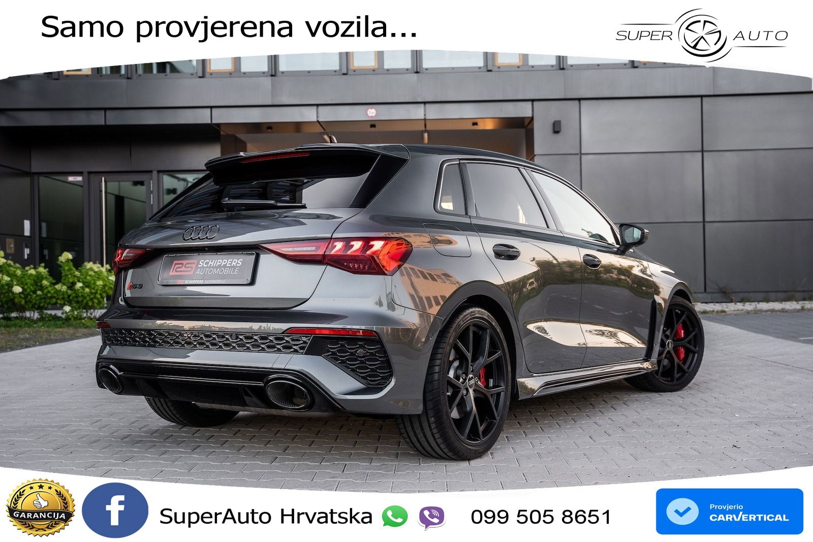 Audi RS3 Sportback 2.5 TFSI (400 KS) quattro S tronic LED+GR SJED+ACC