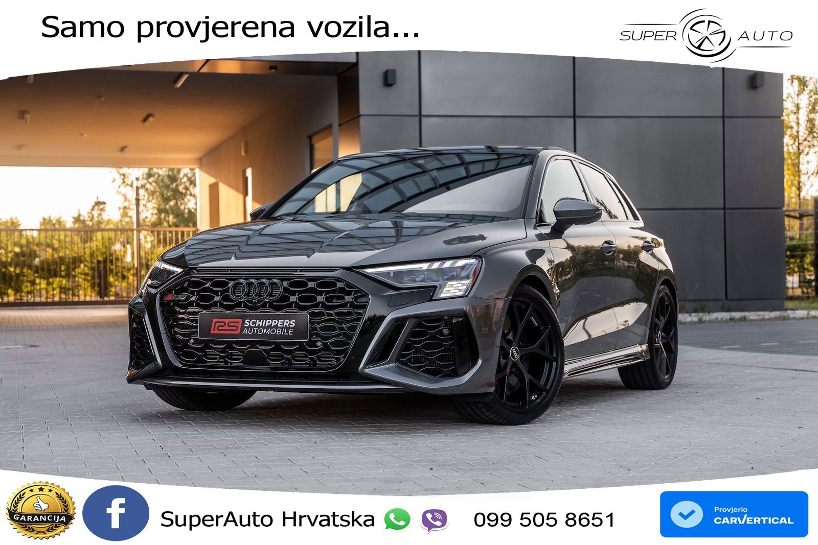 Audi RS3 Sportback 2.5 TFSI (400 KS) quattro S tronic LED+GR SJED+ACC