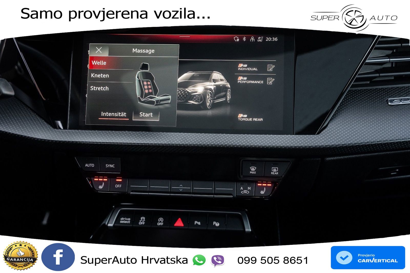 Audi RS3 Sportback 2.5 TFSI (400 KS) quattro S tronic LED+GR SJED+ACC