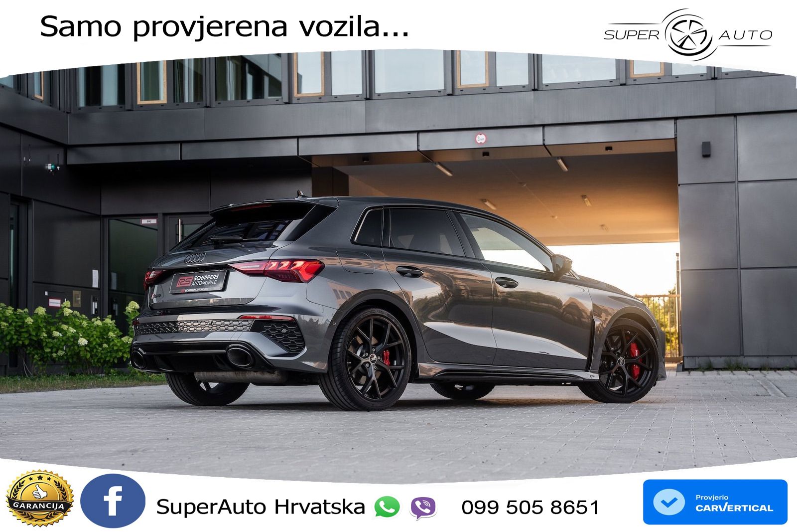 Audi RS3 Sportback 2.5 TFSI (400 KS) quattro S tronic LED+GR SJED+ACC