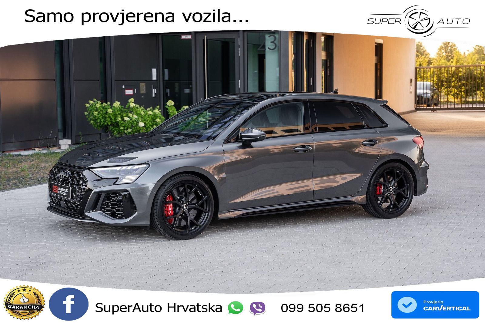 Audi RS3 Sportback 2.5 TFSI (400 KS) quattro S tronic LED+GR SJED+ACC
