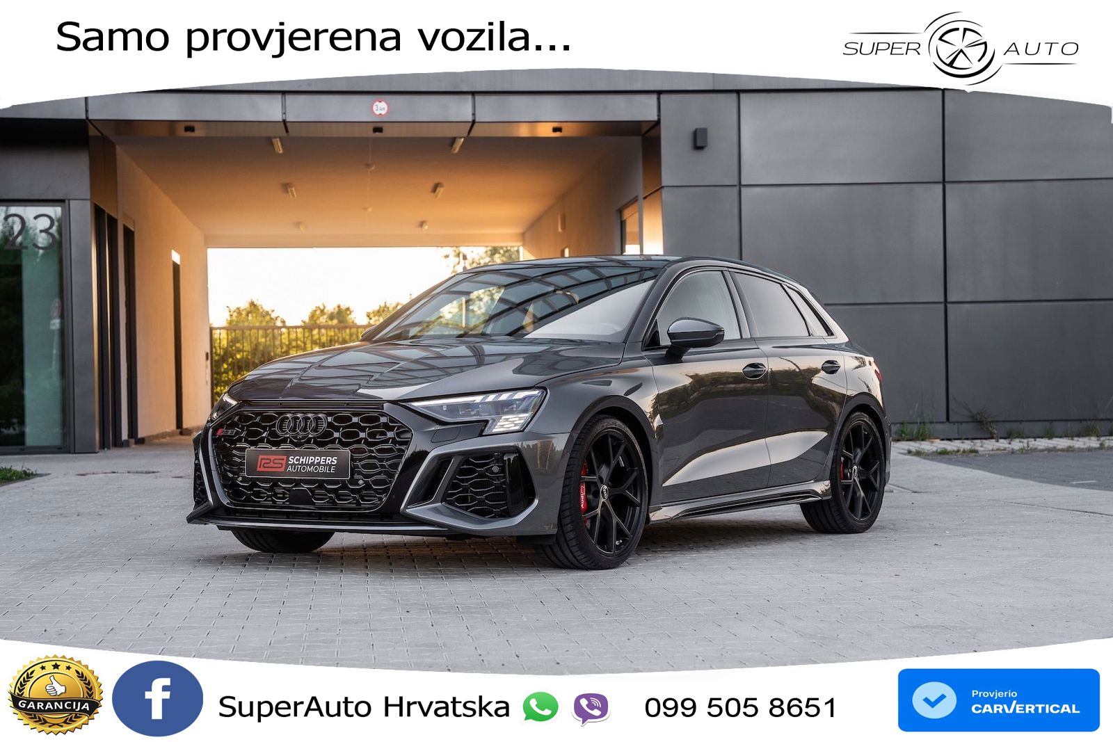 Audi RS3 Sportback 2.5 TFSI (400 KS) quattro S tronic LED+GR SJED+ACC