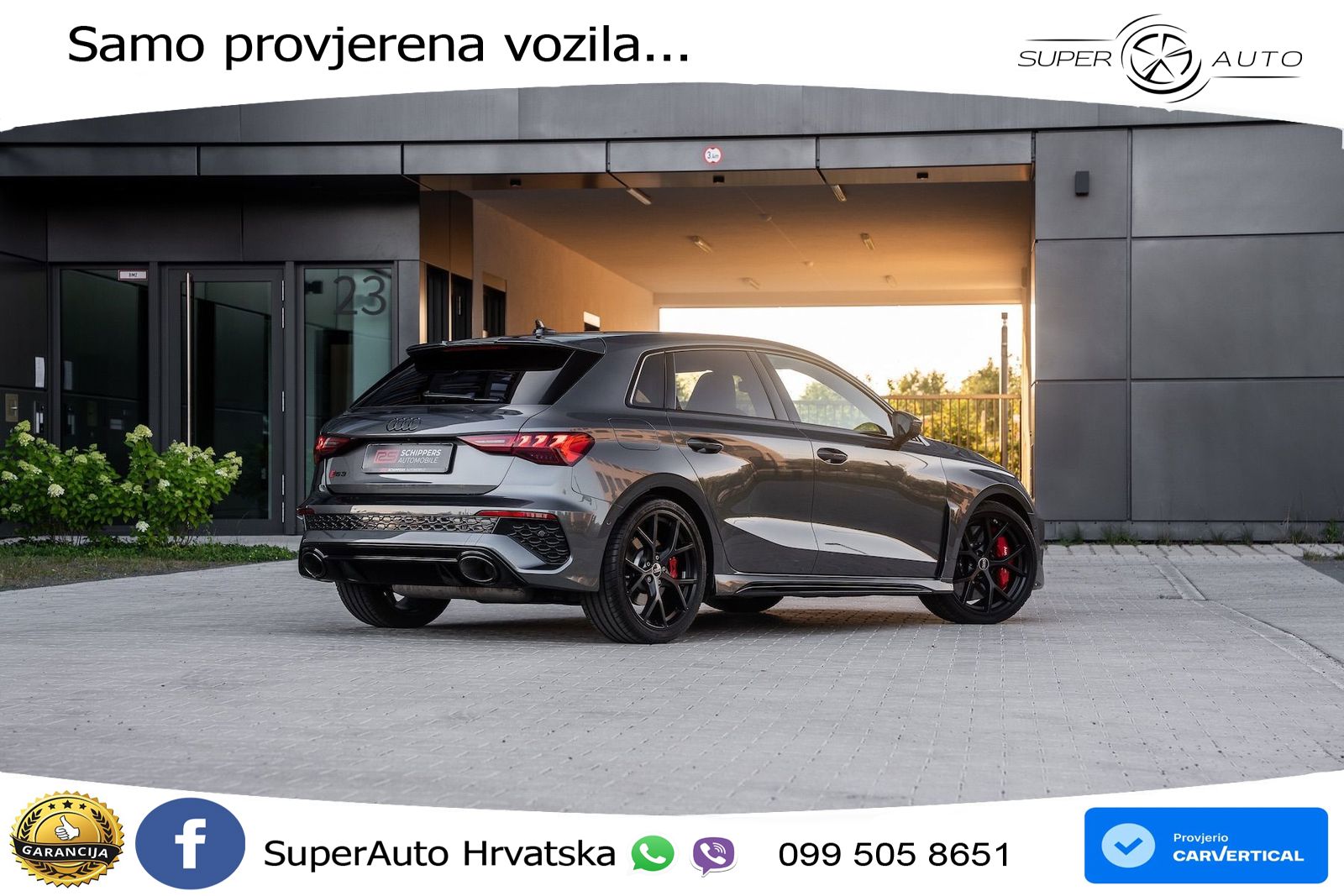 Audi RS3 Sportback 2.5 TFSI (400 KS) quattro S tronic LED+GR SJED+ACC