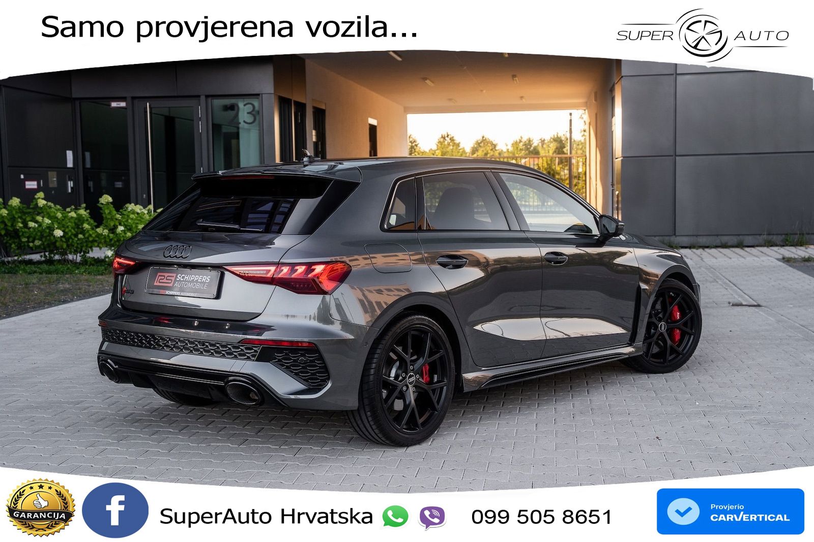 Audi RS3 Sportback 2.5 TFSI (400 KS) quattro S tronic LED+GR SJED+ACC