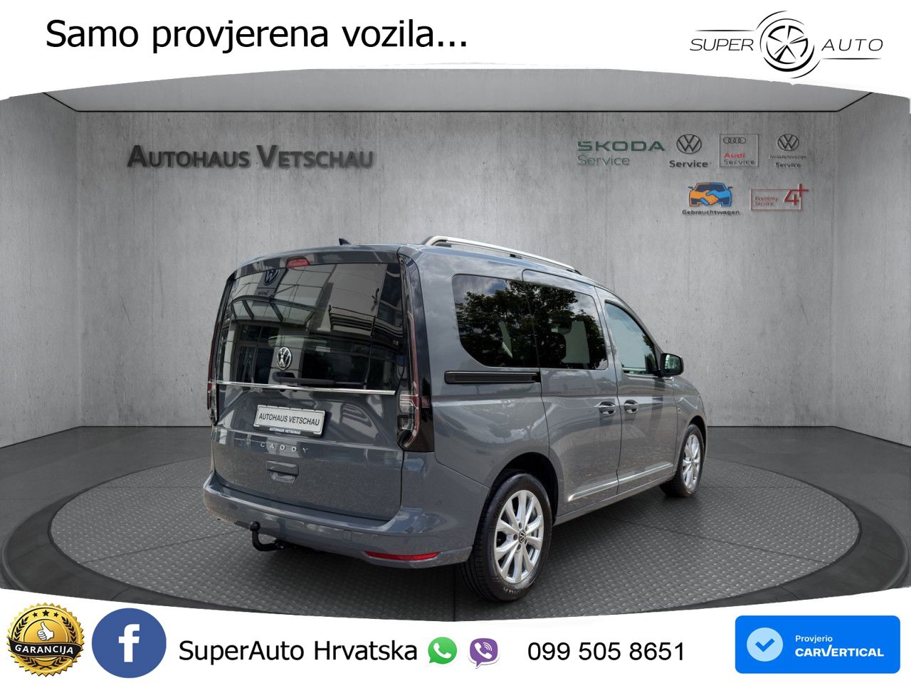 VW Caddy 122 KS LED+GR SJED+ACC