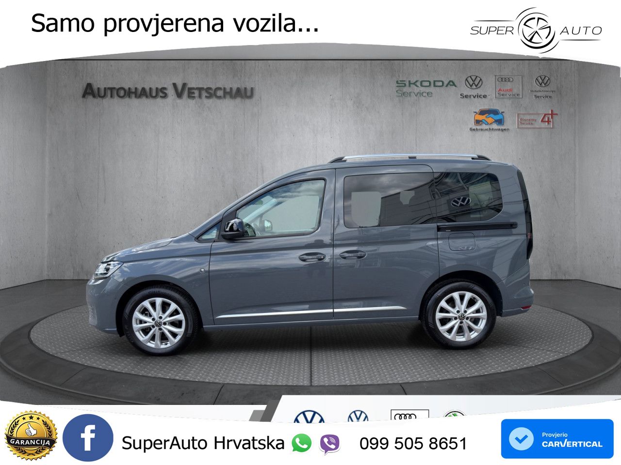 VW Caddy 122 KS LED+GR SJED+ACC