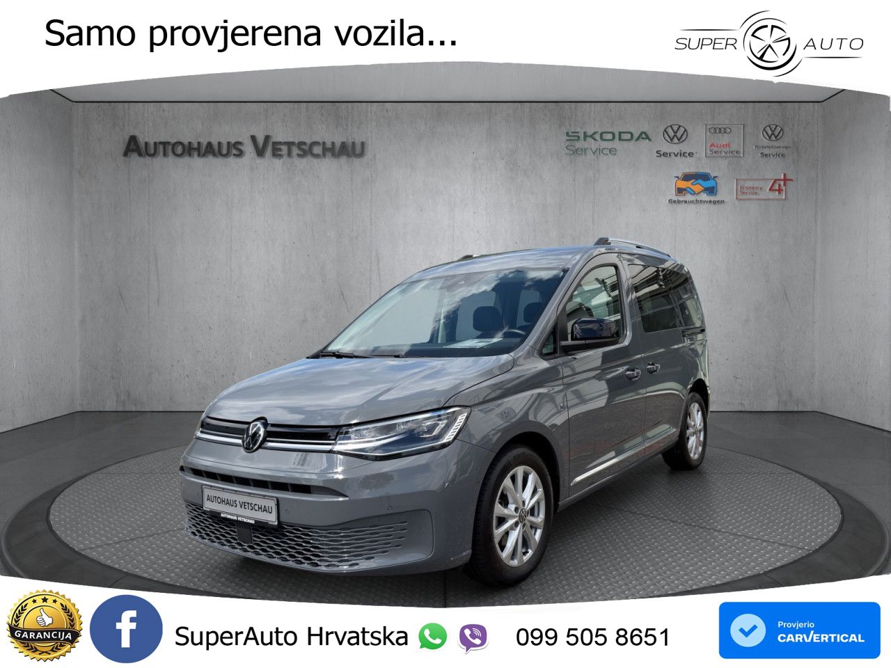 VW Caddy 122 KS LED+GR SJED+ACC