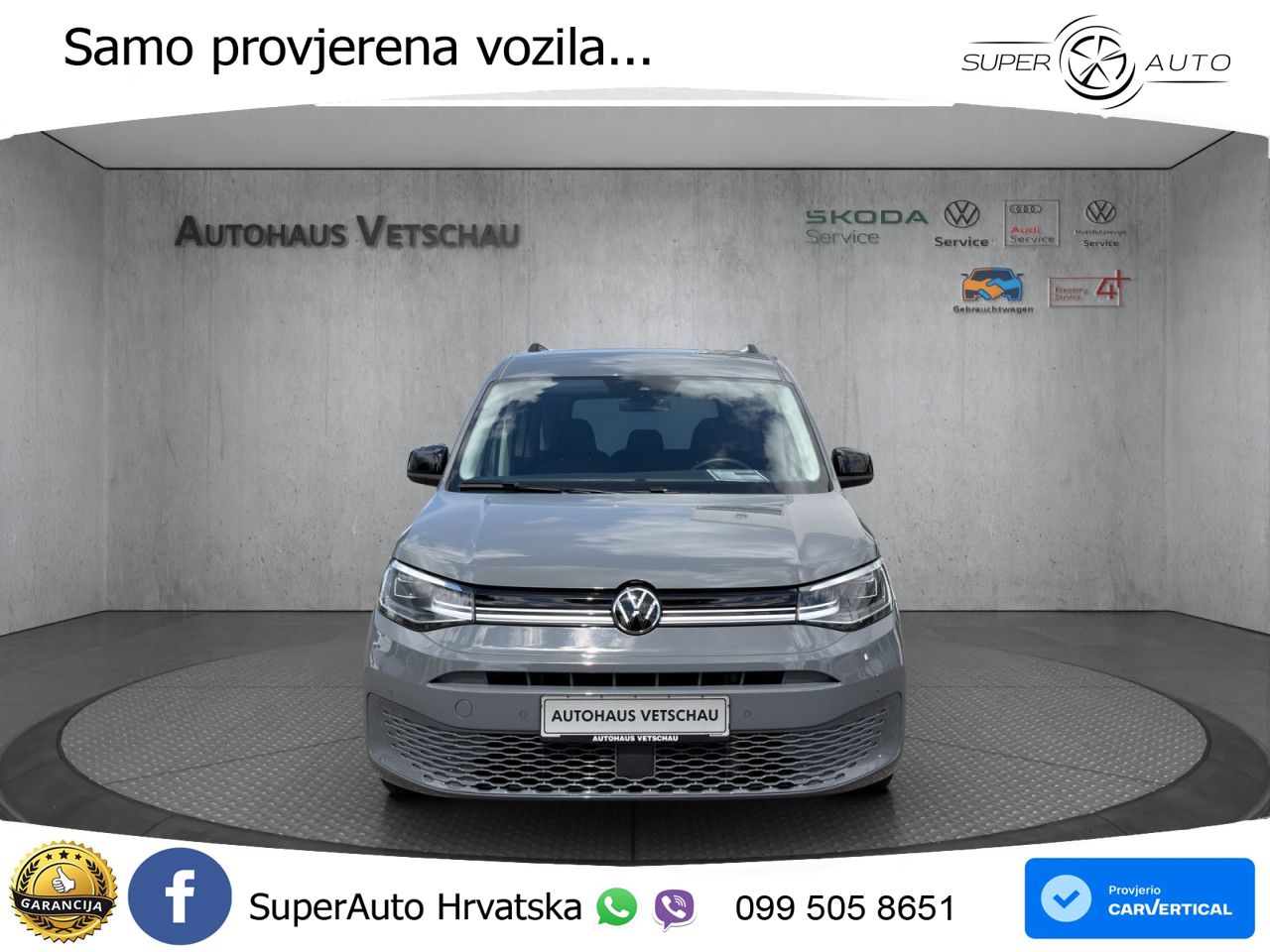 VW Caddy 122 KS LED+GR SJED+ACC