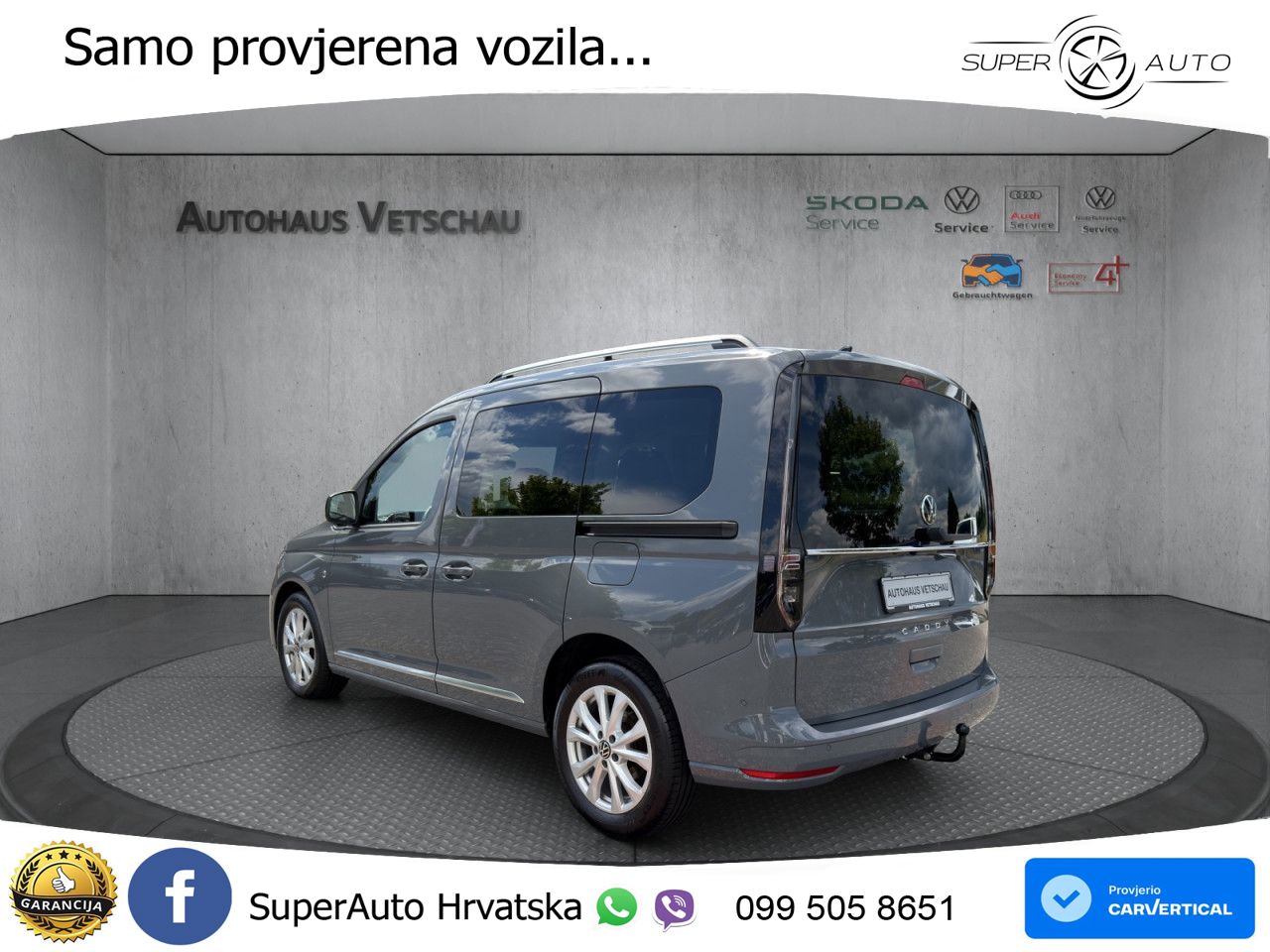 VW Caddy 122 KS LED+GR SJED+ACC