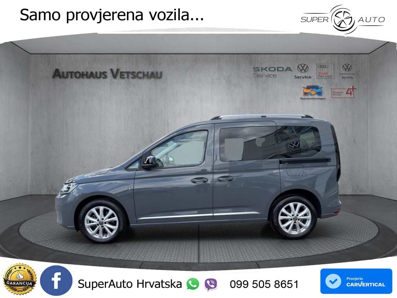 VW Caddy 122 KS LED+GR SJED+ACC