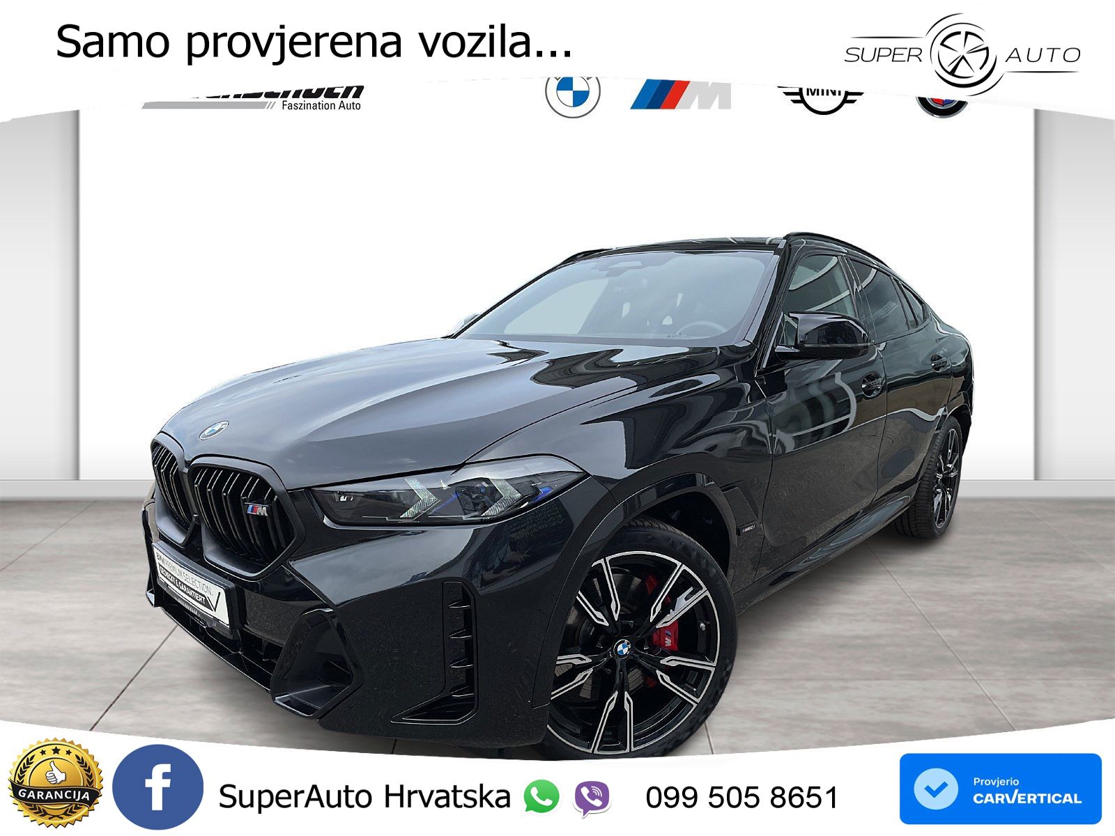 BMW X6 M60i V8 (530 KS) xDrive Steptronic LED+GR SJED+ACC