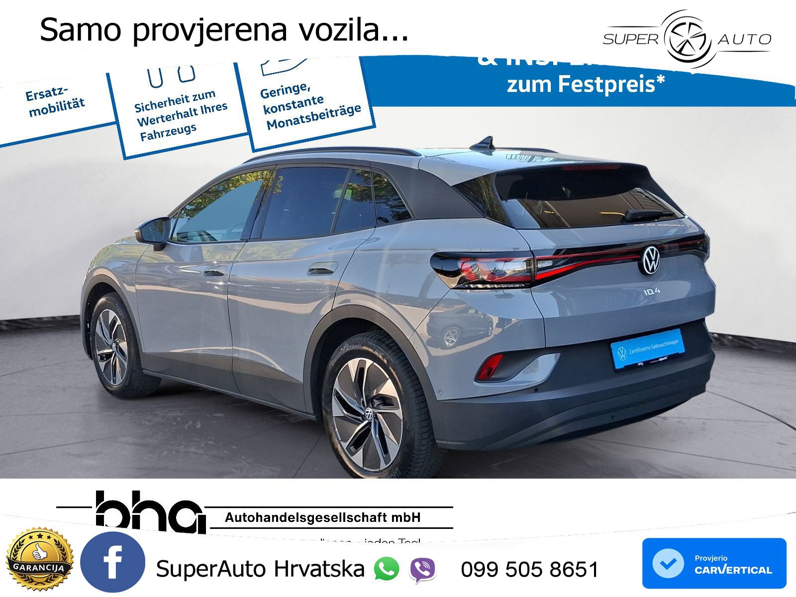 Volkswagen ID.4 Pure Performance 55 kWh (170 KS) LED+GR SJED+ACC