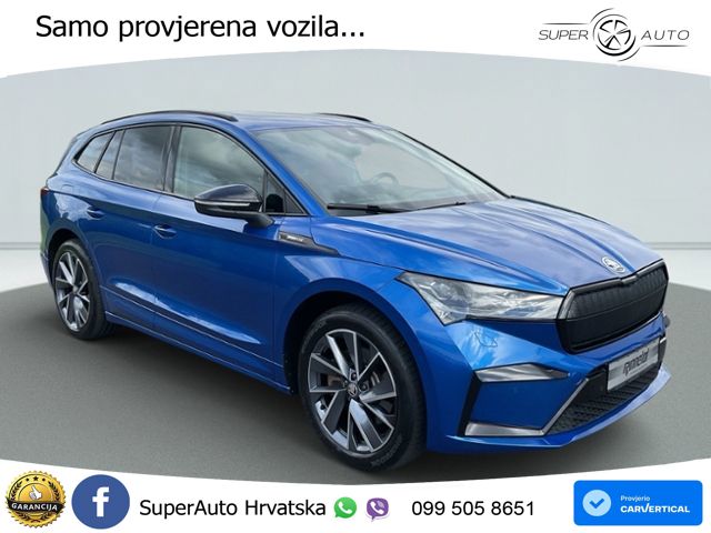 Škoda Enyaq iV 80x 82 kWh (265 KS) AWD SportLine LED+GR SJED+ACC