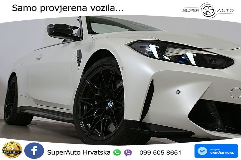 BMW M4 Convertible Competition 3.0 (530 KS) xDrive Steptronic LED+GR SJED+ACC