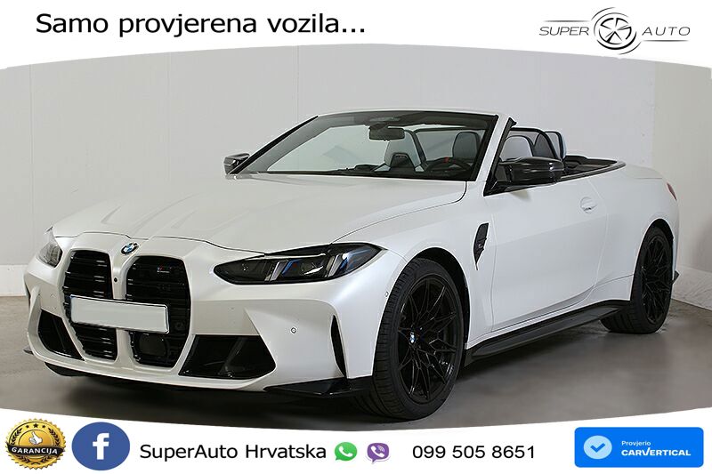 BMW M4 Convertible Competition 3.0 (530 KS) xDrive Steptronic LED+GR SJED+ACC