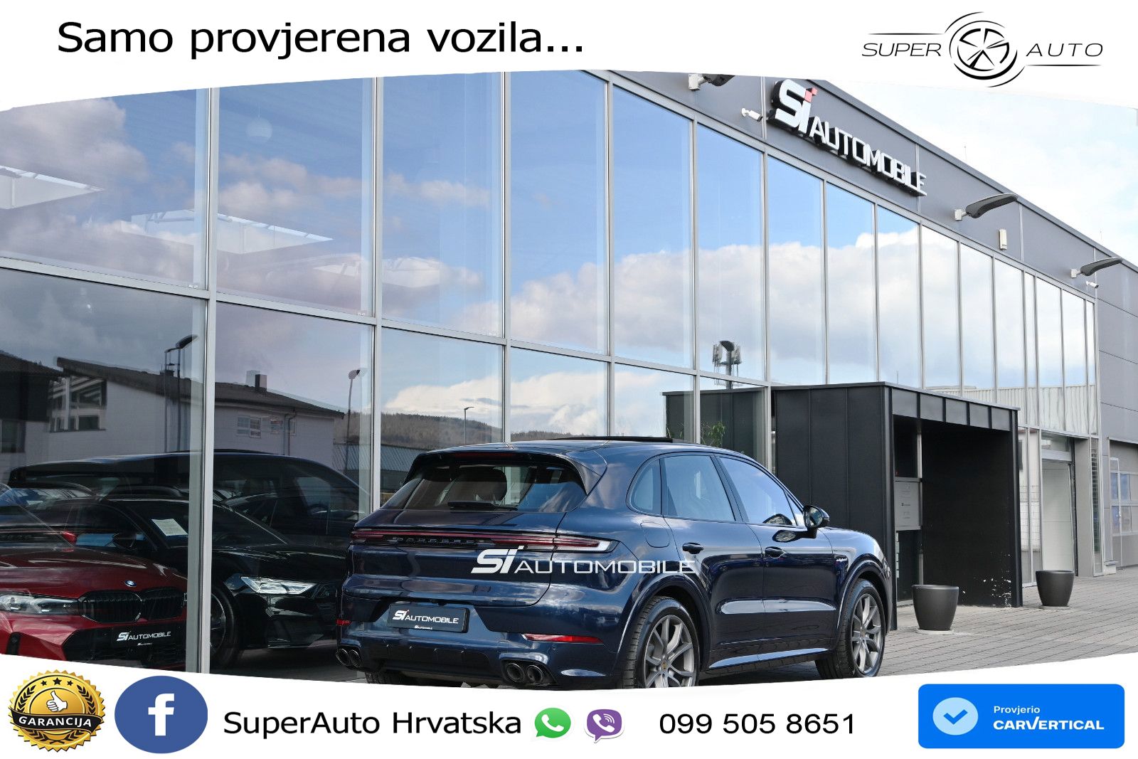 Porsche Cayenne 3.0 V6 (470 KS) E-Hybrid Tiptronic S LED+GR SJED+ACC