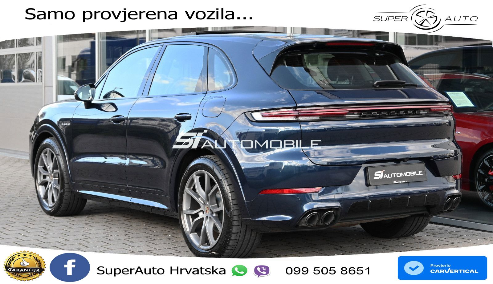 Porsche Cayenne 3.0 V6 (470 KS) E-Hybrid Tiptronic S LED+GR SJED+ACC