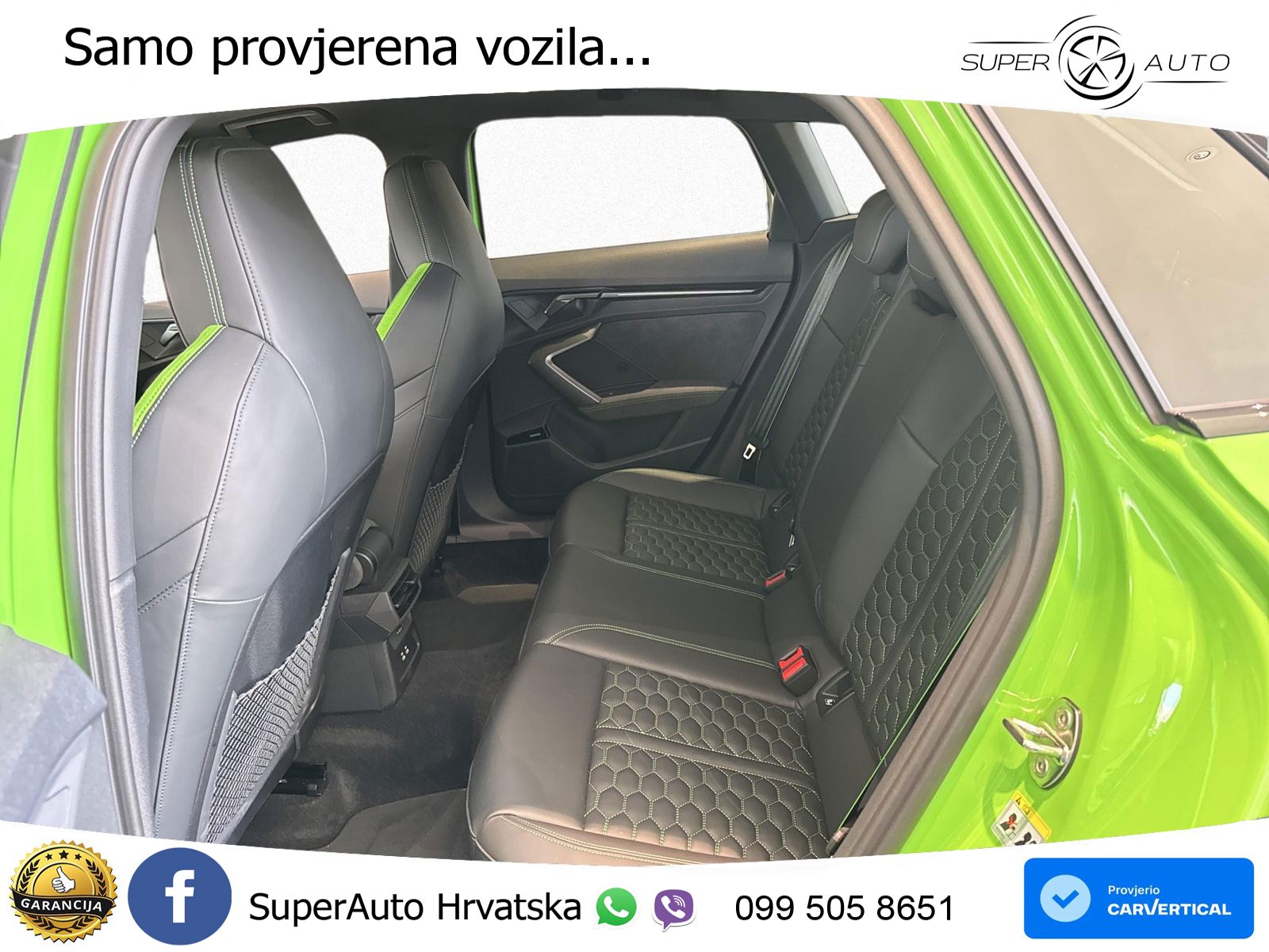 Audi RS3 Sedan 2.5 TFSI (400 KS) quattro S tronic LED+GR SJED+ACC