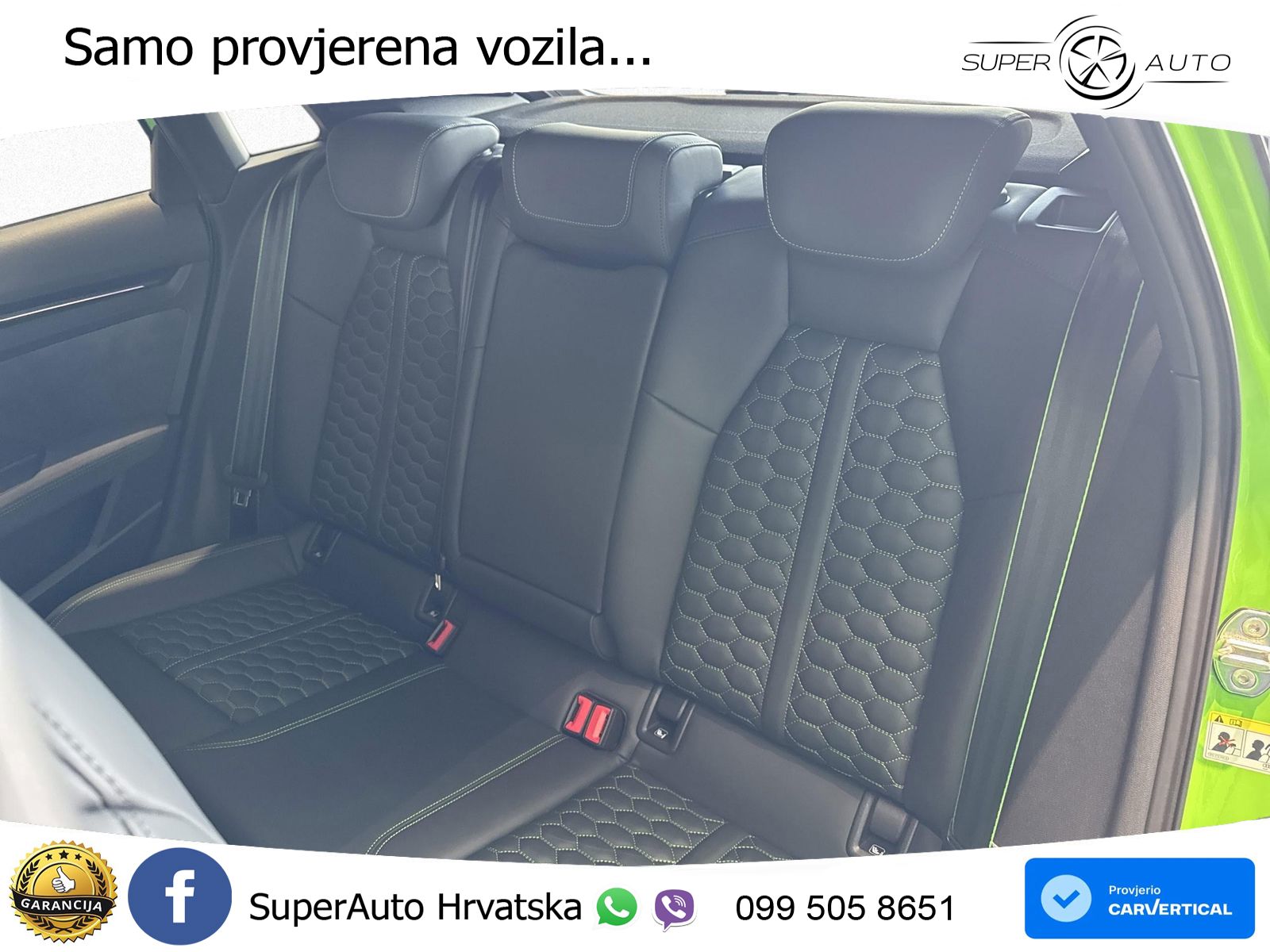 Audi RS3 Sedan 2.5 TFSI (400 KS) quattro S tronic LED+GR SJED+ACC