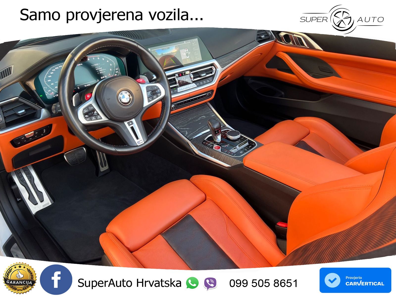 BMW M4 Competition 3.0 (510 KS) Steptronic LED+GR SJED+ACC