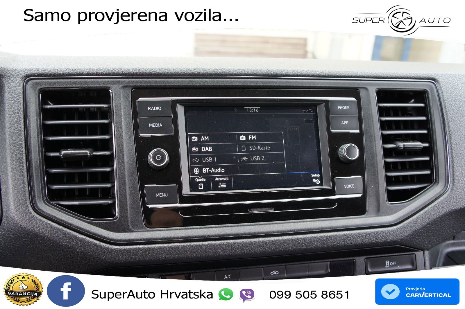 VW Crafter 140 KS