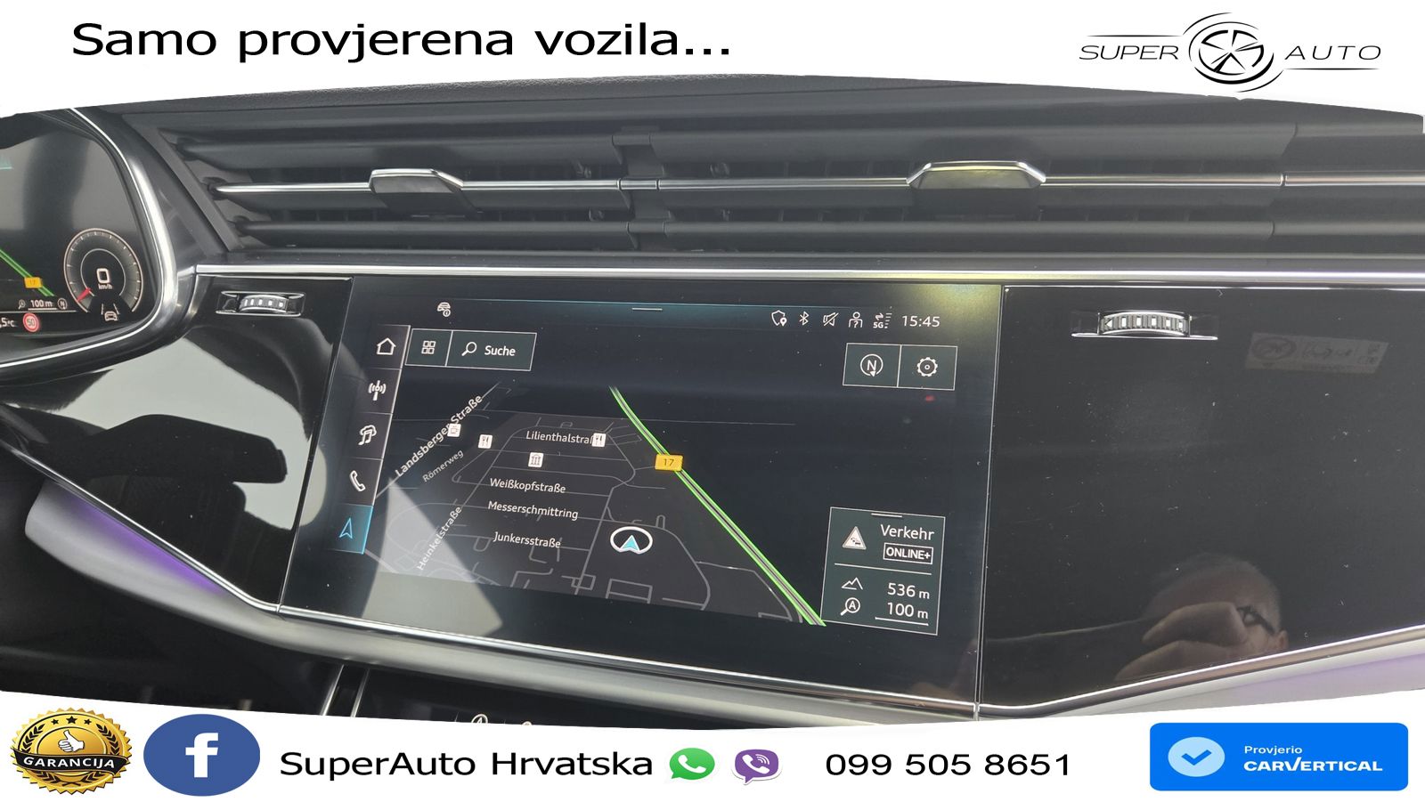 Audi Q8 50 TDI V6 (286 KS) quattro Tiptronic S line LED+GR SJED+ACC