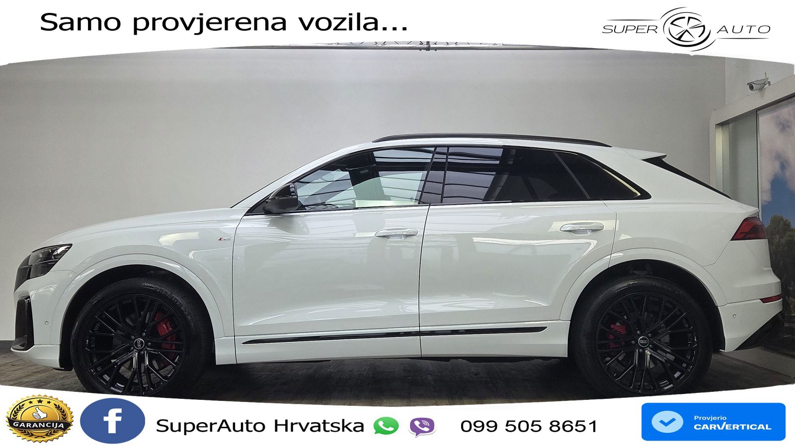 Audi Q8 50 TDI V6 (286 KS) quattro Tiptronic S line LED+GR SJED+ACC
