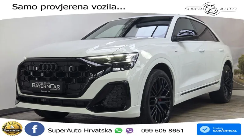 Audi Q8 50 TDI V6 (286 KS) quattro Tiptronic S line LED+GR SJED+ACC