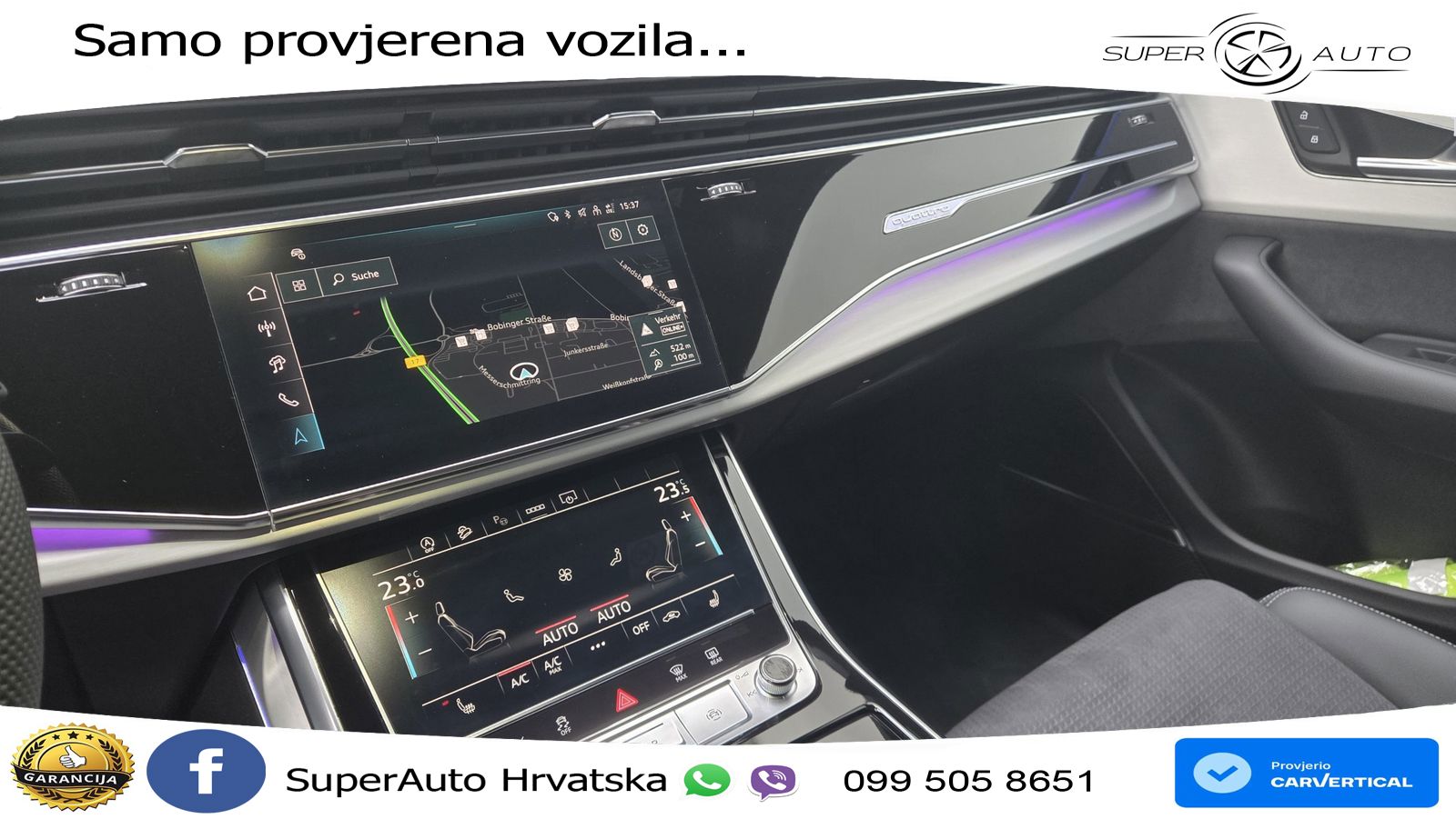 Audi Q8 50 TDI V6 (286 KS) quattro Tiptronic S line LED+GR SJED+ACC