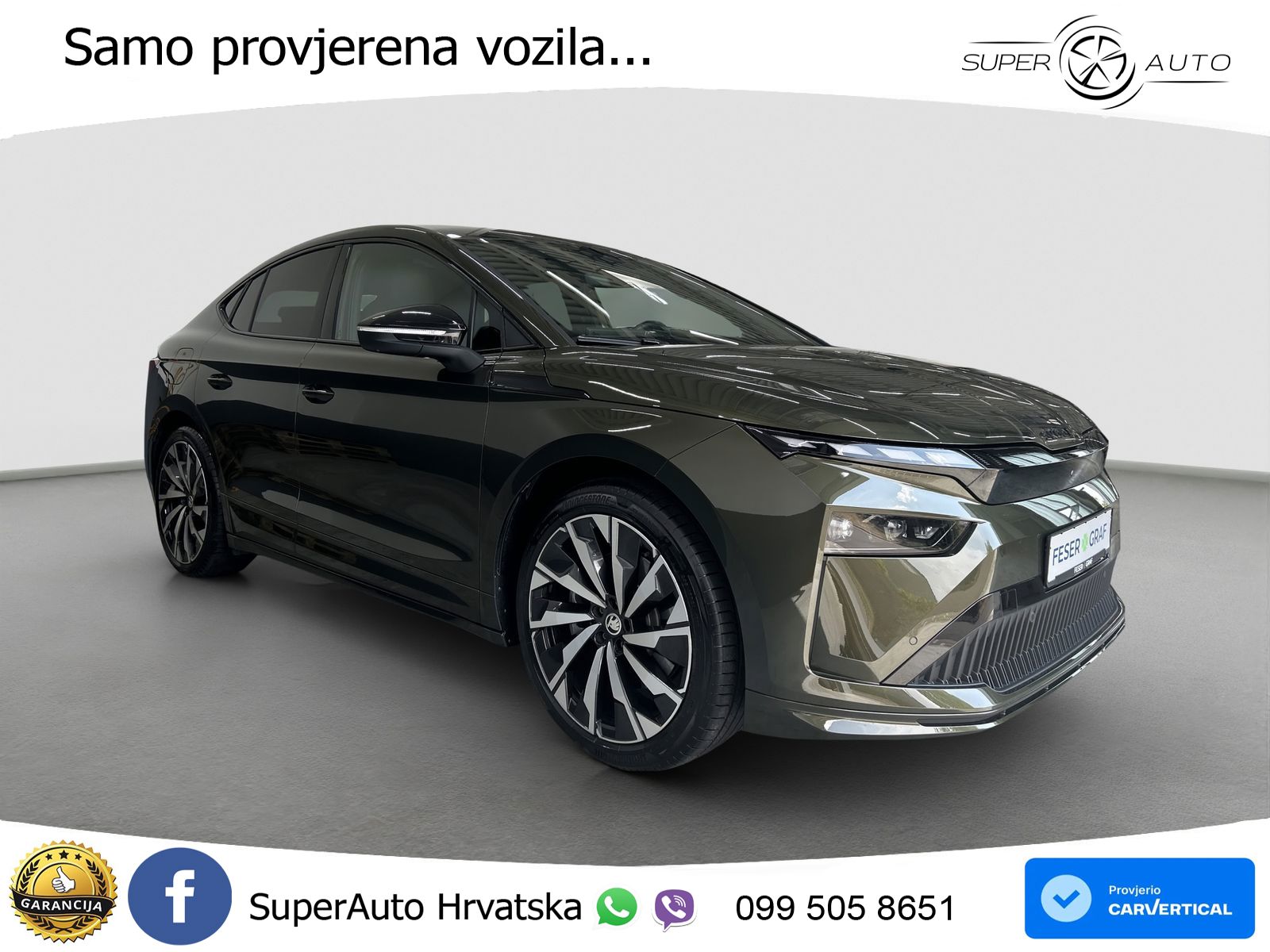 Škoda Enyaq 85 82 kWh (286 KS) SportLine LED+GR SJED+ACC