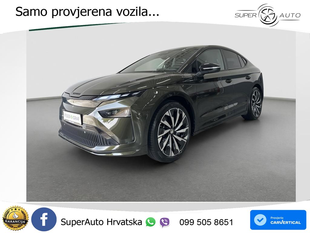Škoda Enyaq 85 82 kWh (286 KS) SportLine LED+GR SJED+ACC