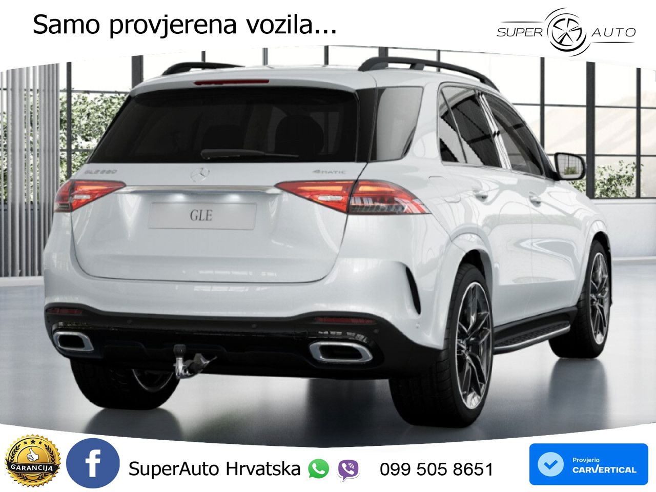 Mercedes GLE 580 V8 (517 KS) EQ Boost 4MATIC 9G-TRONIC AMG LED+GR SJED+ACC