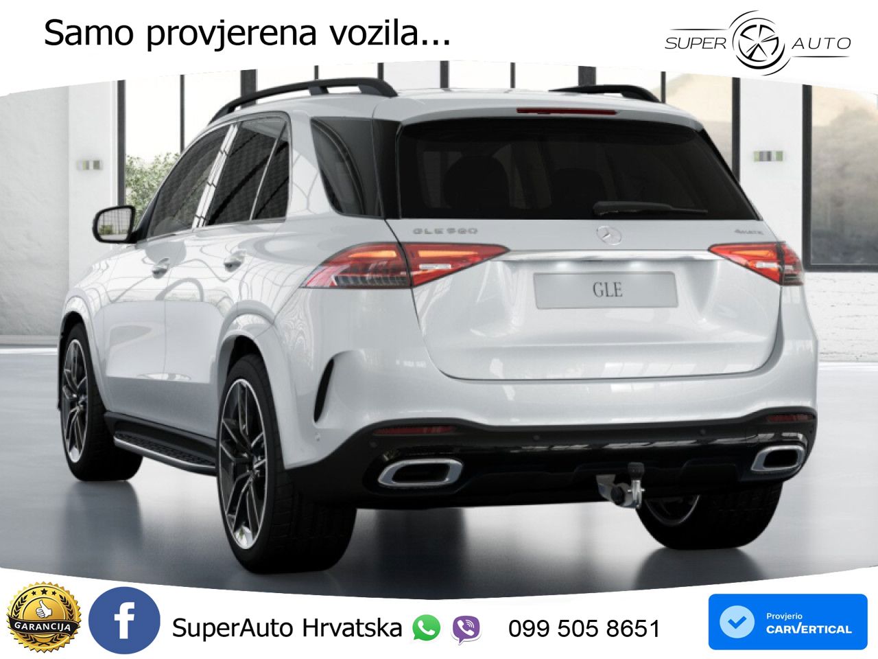 Mercedes GLE 580 V8 (517 KS) EQ Boost 4MATIC 9G-TRONIC AMG LED+GR SJED+ACC