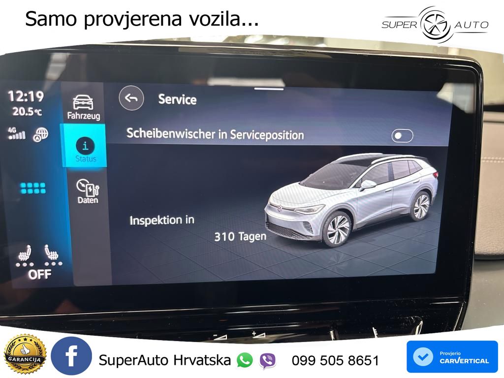 Volkswagen ID.4 Pro Performance 82 kWh (204 KS)