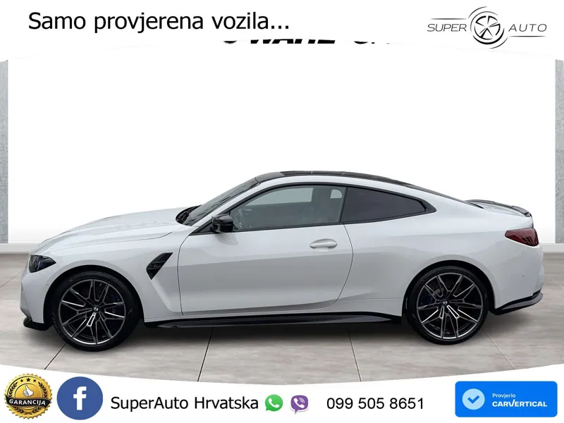 BMW M4 Competition 3.0 (510 KS) Steptronic LED+GR SJED+ACC