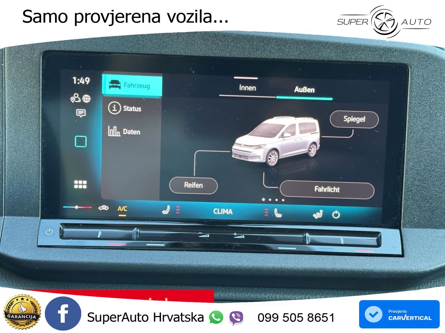 VW Caddy 122 KS