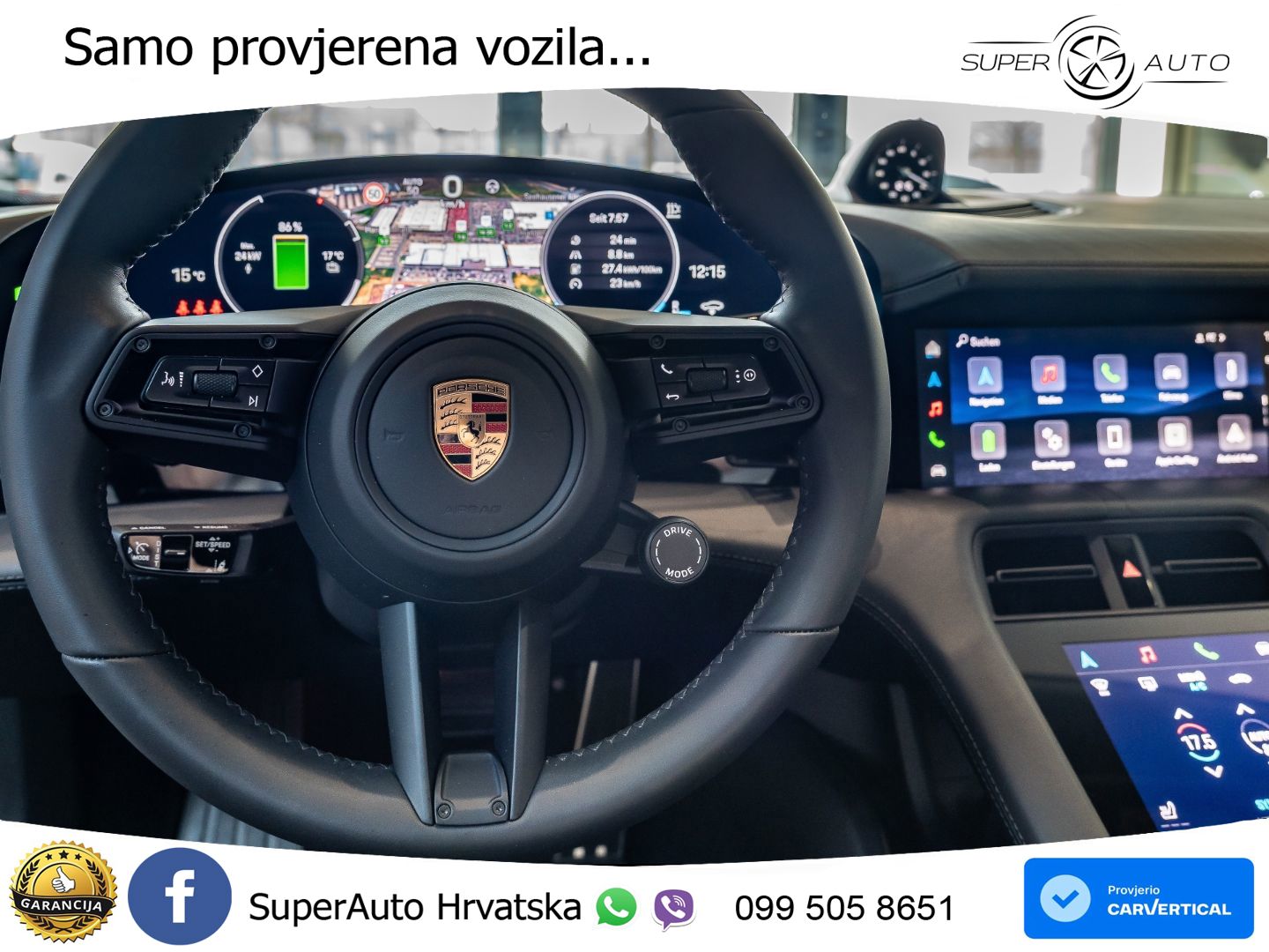 Porsche Taycan 4 105 kWh (435 KS)
