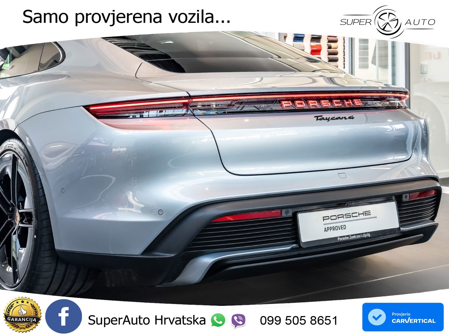 Porsche Taycan 4 105 kWh (435 KS)