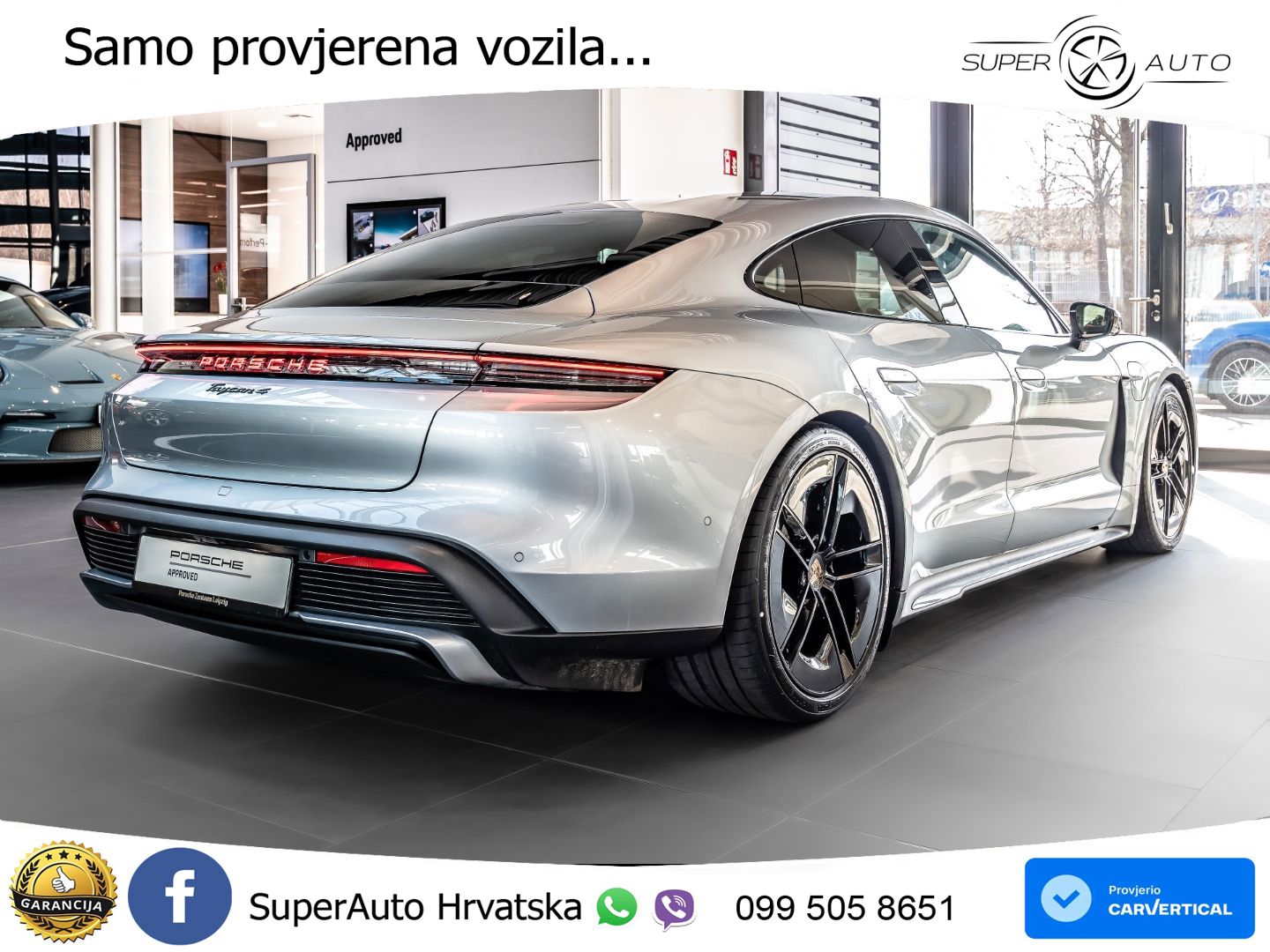 Porsche Taycan 4 105 kWh (435 KS)