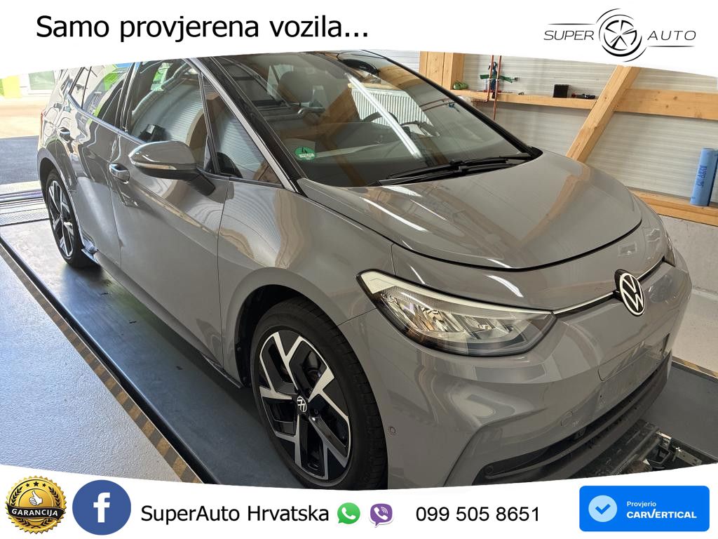 Volkswagen ID.3 Pro 62 kWh (204 KS) LED+GR SJED+ACC