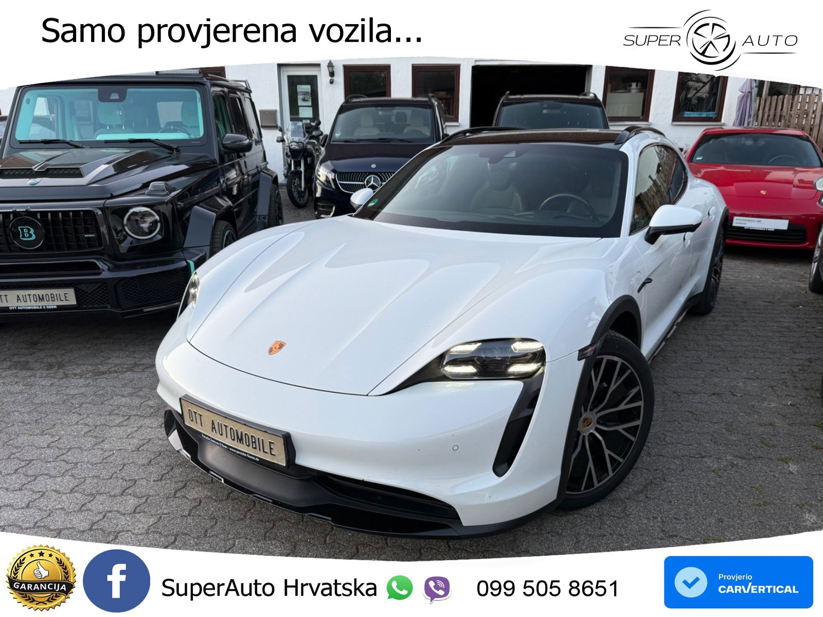 Porsche Taycan Cross Turismo 4S 93.4 kWh (571 KS)