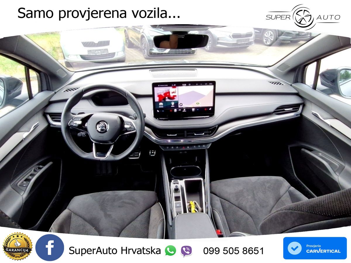 Škoda Enyaq iV 80 82 kWh (204 KS) SportLine LED+GR SJED+ACC