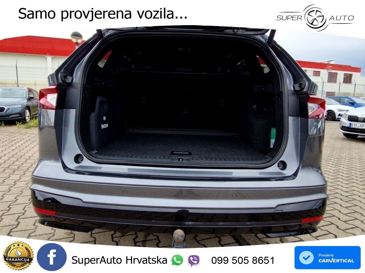 Škoda Enyaq iV 80 82 kWh (204 KS) SportLine LED+GR SJED+ACC