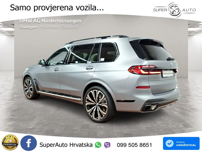 BMW X7 40d (352 KS) xDrive Steptronic M Sport