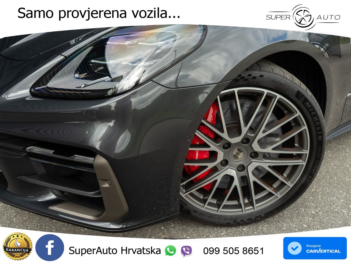 Porsche Panamera Turbo 4.0 V8 (680 KS) E-Hybrid PDK LED+GR SJED+ACC
